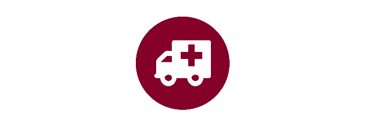 Ambulance icon.